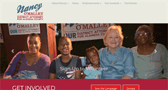 Desktop Screenshot of nancyomalleyforda.org